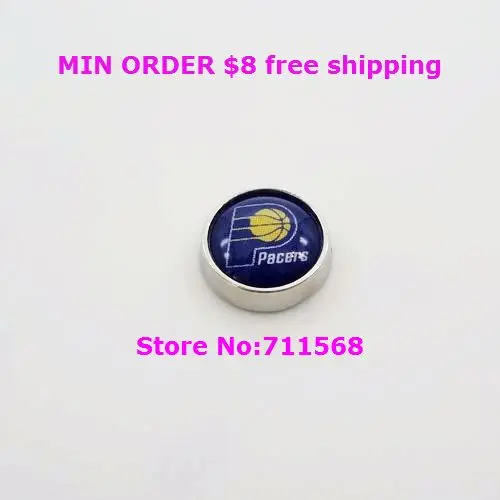 Индиана медальон шарм баскетбольная команда Плавающий Шарм для гостиной