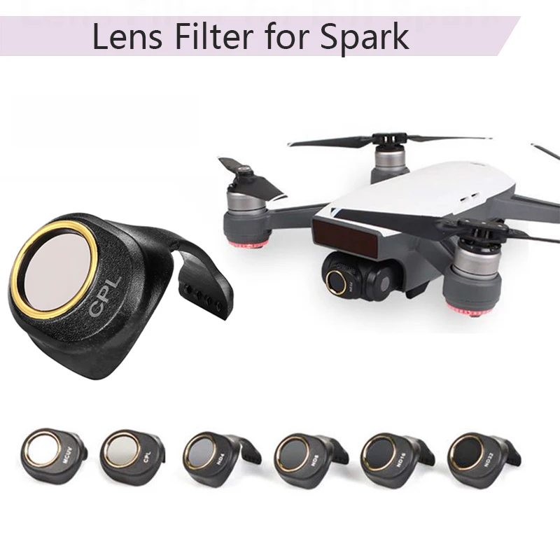 Фильтр для объектива камеры CPL MCUV ND4 ND8 ND16 ND32 фильтры DJI SPARK самоконтроль аксессуары