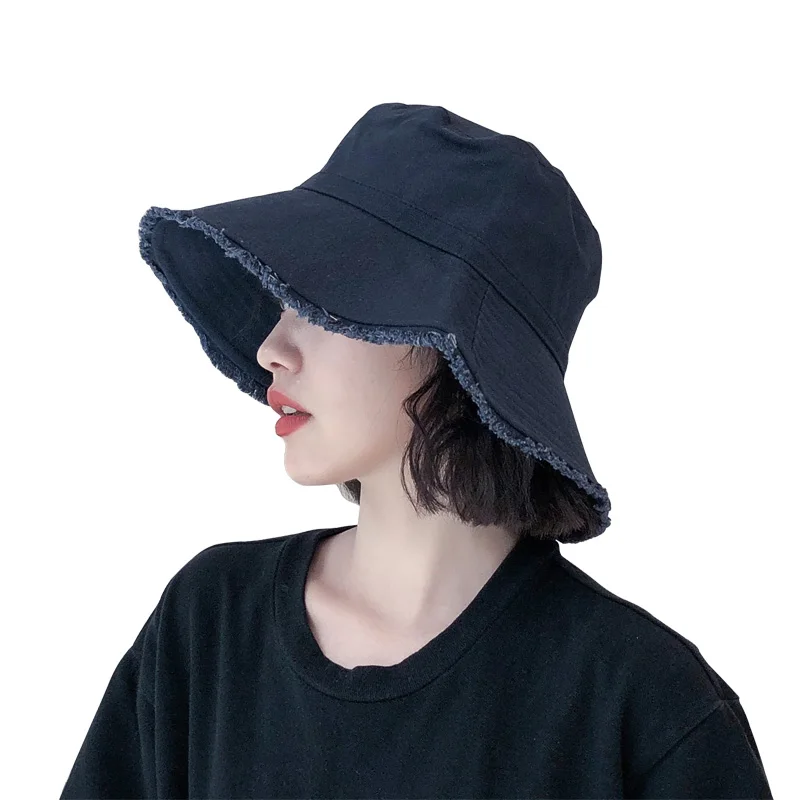 New Fisherman's Hat Girl Spring Summer Travel Hats Female Korean Style Sun Shade Burr Cap Women Sun Protection Fashion Caps H231