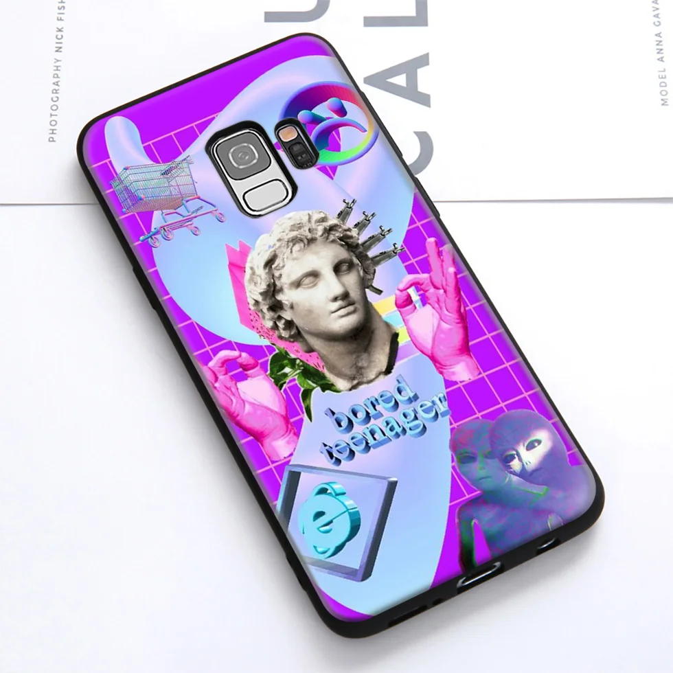 АРТЕС эстетическое Estatua Давид мягкий чехол для samsung Galaxy S10 S10e S9 S8 Plus S7 S6 Edge &amp J6 2018 Note