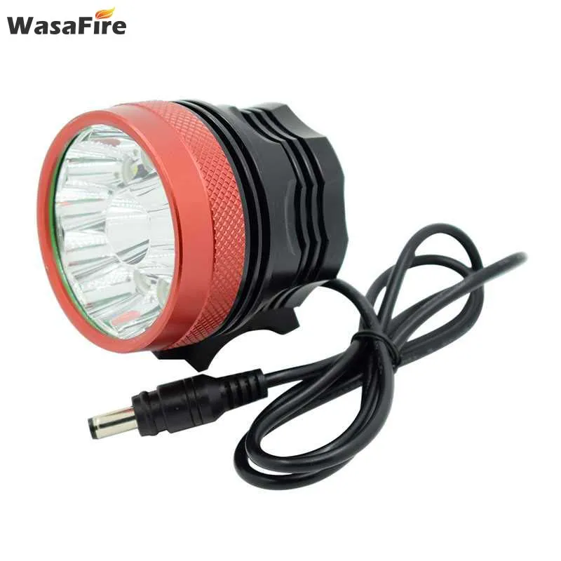 WasaFire 20000lm 12* T6 светодиодный велосипедный светильник для велоспорта farol велосипедный головной светильник 3 режима Водонепроницаемый велосипедный фонарь передний светильник luz bicicleta