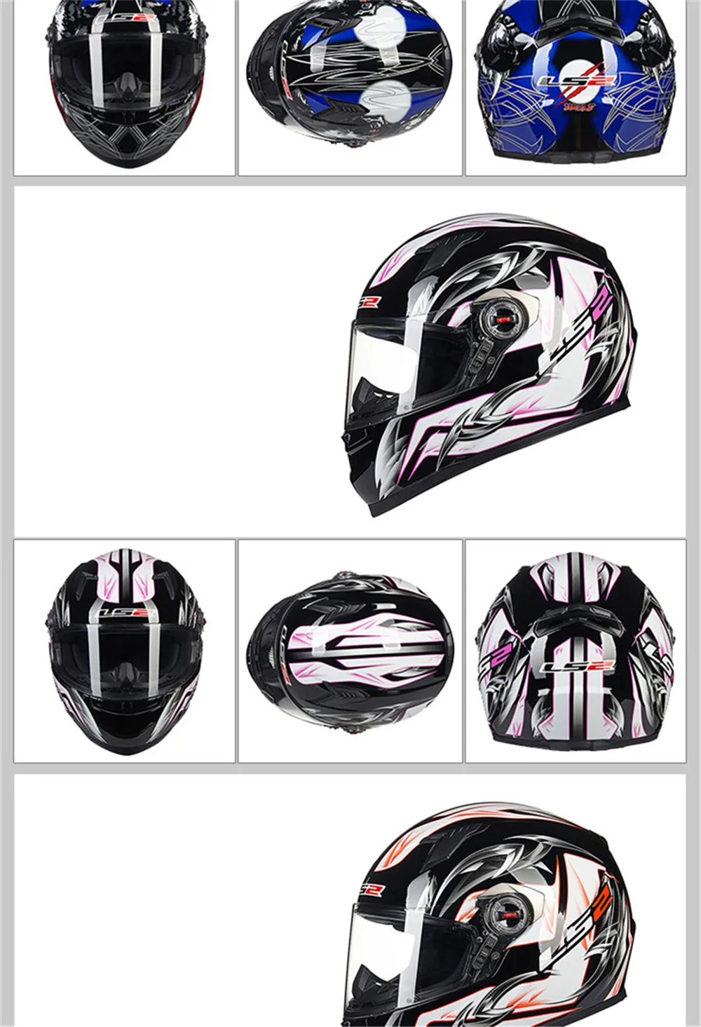 LS2 FF358 мотоциклетный шлем анфас мотоциклетный мужской гоночный шлем Moto Casco Capacetes de Motociclista