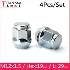 Колесо из сплава с гайками 4 шт. 19 мм M12 x 1,5 для FORD FIESTA FOCUS Turnier Buick Excelle Cruze Sail Mondeo ecosport