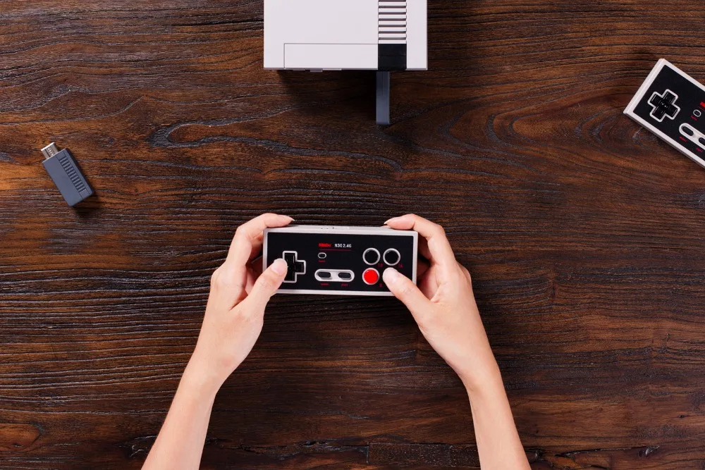 Беспроводной геймпад 8BitDo N30 2 4G NES Classic Edition|Геймпады| |