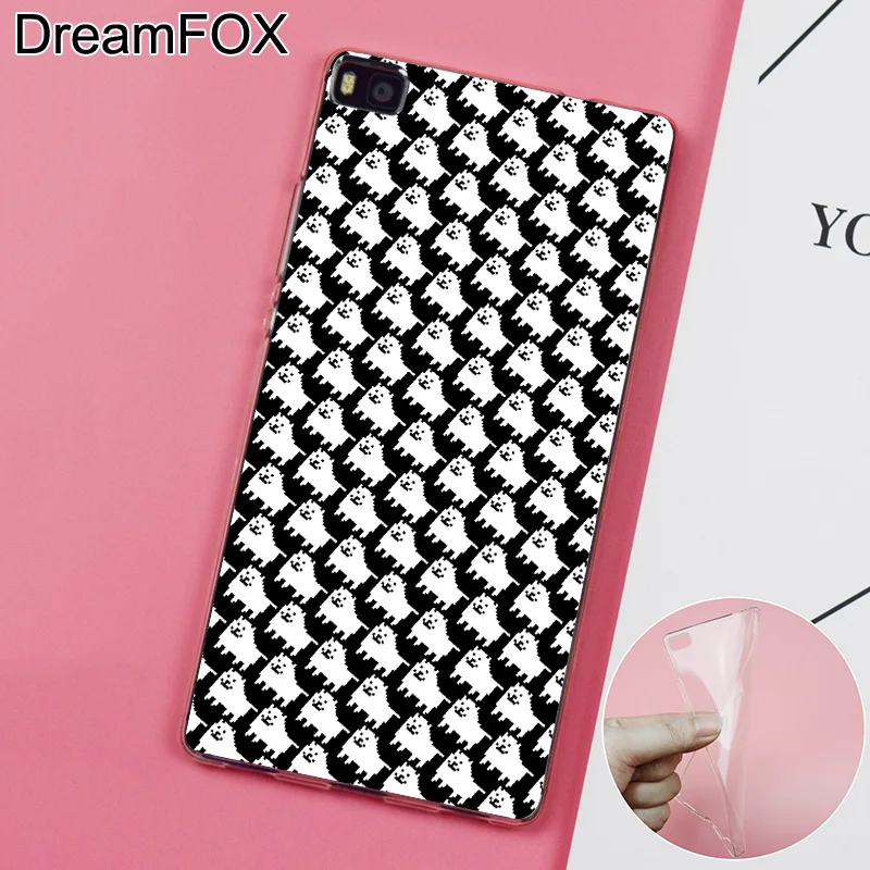 Dreamfox k252 Undertale раздражает собака мягкая TPU силиконовый чехол для Huawei P8 p9 P10 lite плюс