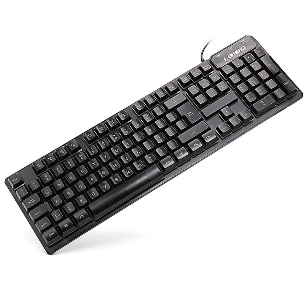 Teclado Gamer USB подсветкой Планшеты Gaming Keyboard Key Новый Водонепроницаемый Проводная