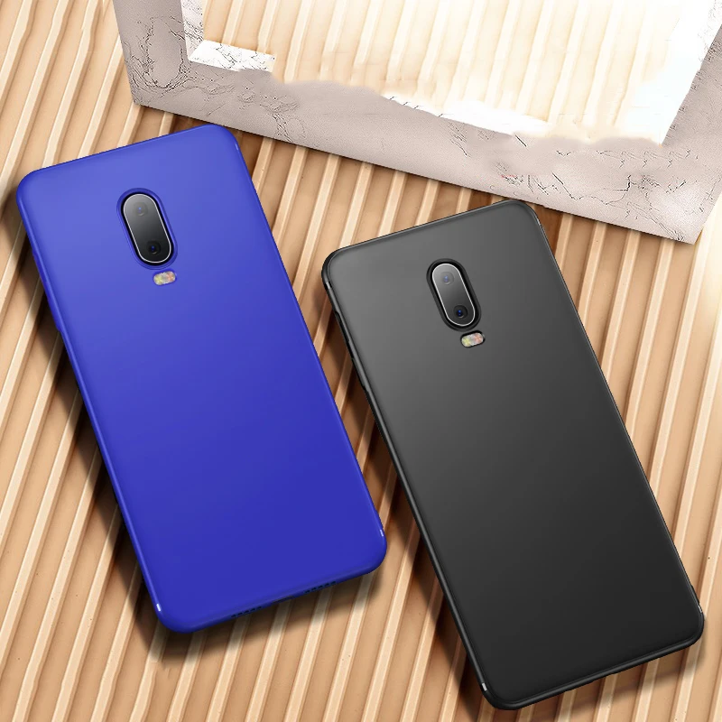 MAKAVO для OnePlus 6T чехол 360 Защита Мягкая Матовая силиконовая задняя крышка 6 One Plus