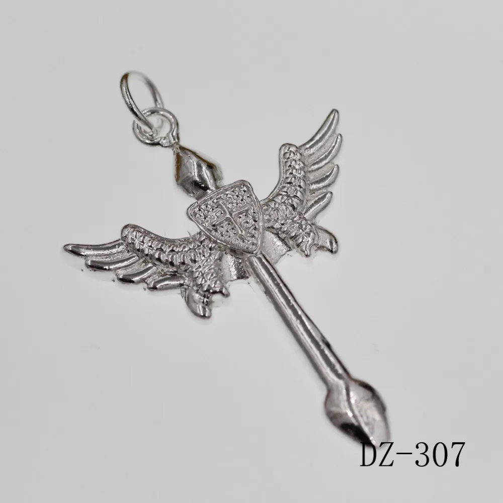 Женский кулон в виде ангельских крыльев Серебряный креста|silver angel wings|angel wing silver