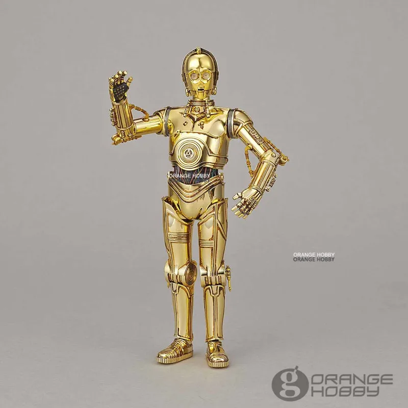 OHS Bandai Звездные войны TLJ 1/12 C3PO и R2D2 сборки модели Наборы | Игрушки хобби
