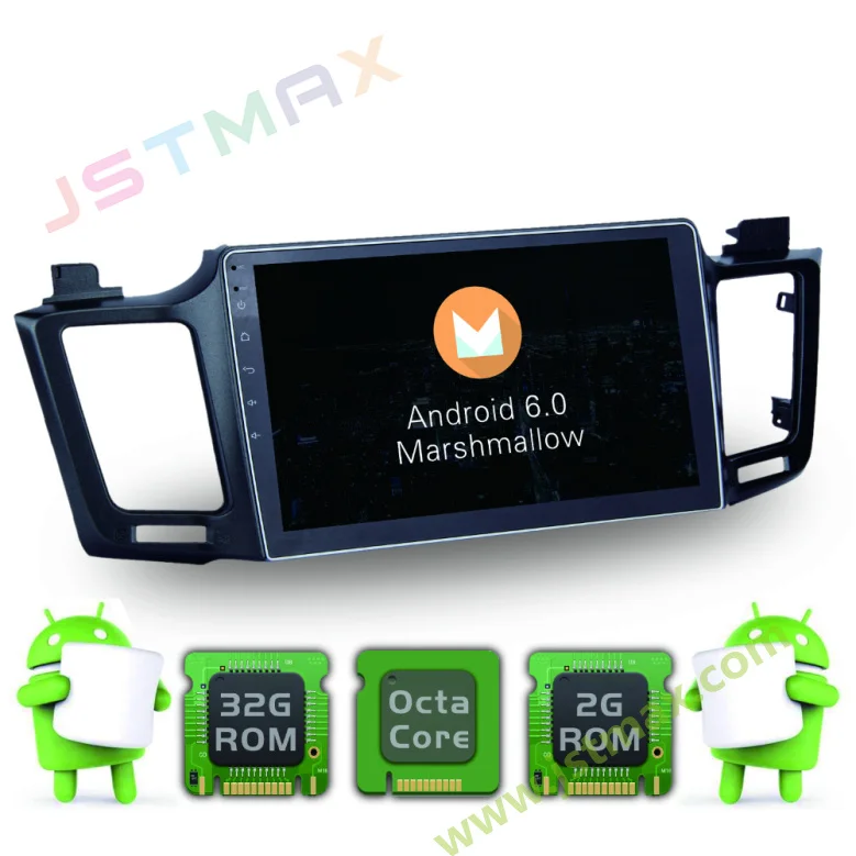 10 2 &quotAndroid 6.0.1 автомобиль gps для Toyota RAV4 2014-2016 с Octa core Гб оперативной памяти dvd