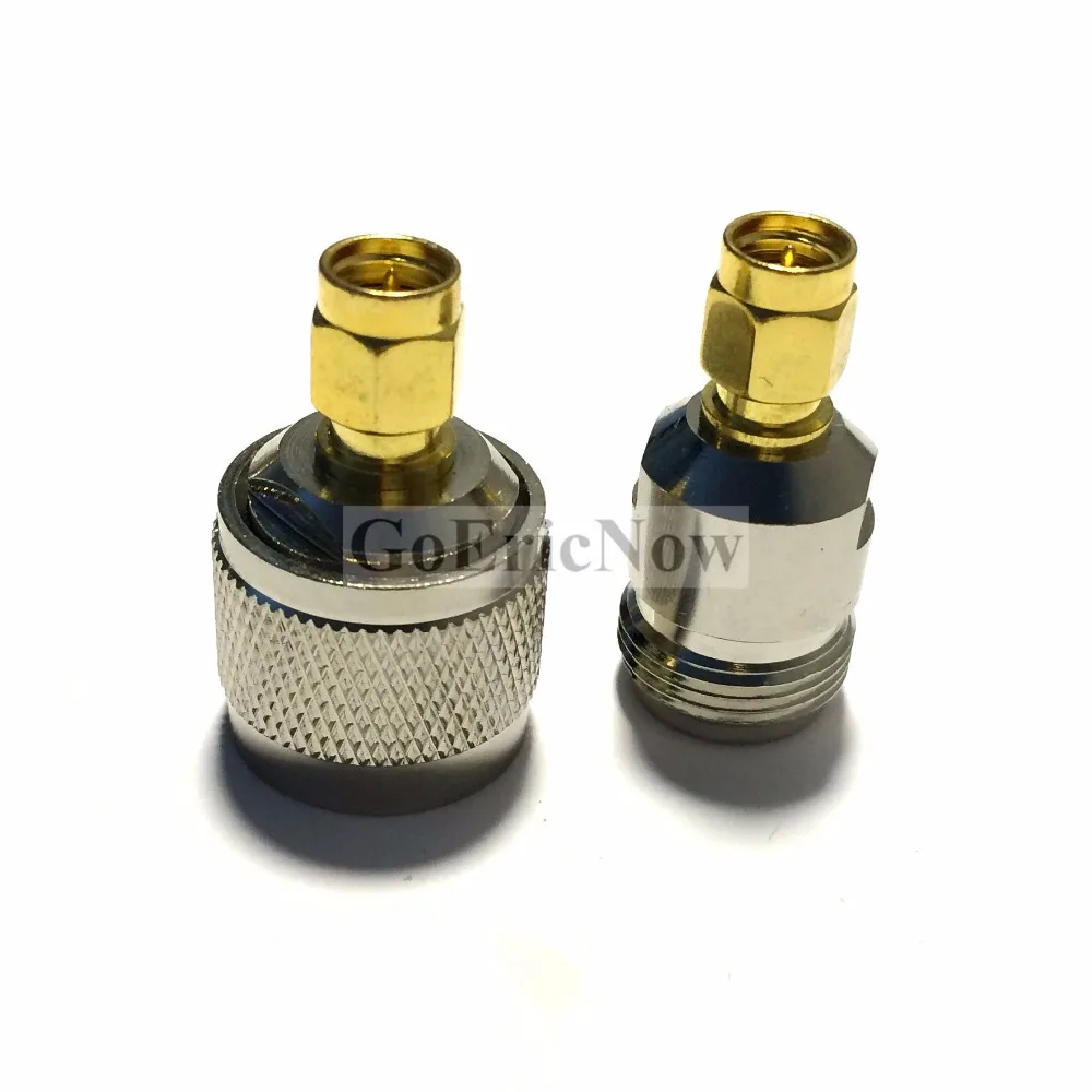 1 пара RF коаксиальный кабель 50ohm N женский + SMA/RP SMA мужской/женский прямой разъем