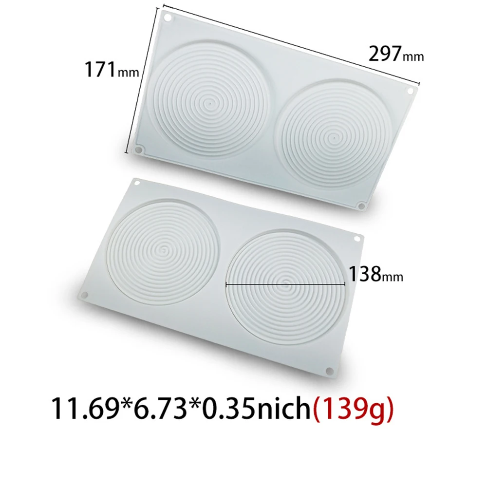 Силиконовая форма спиральной формы инструмент для украшения торта шоколадный