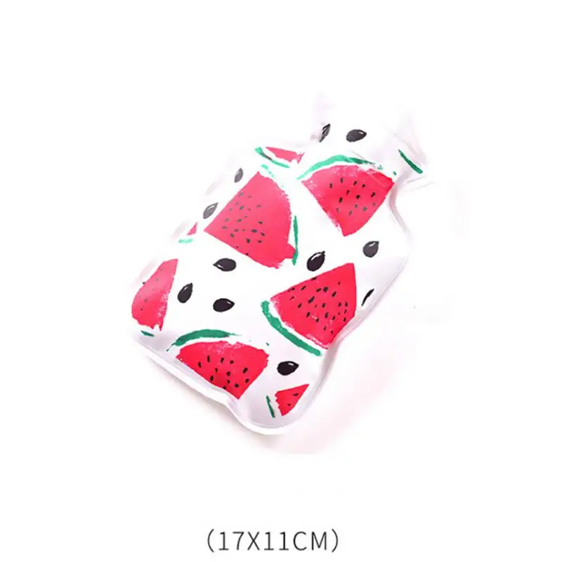 17x11cm Зимняя мини теплая сумка для горячей воды с мультяшным рисунком бутылки для горячей воды леди дети подарки физиологический период теплый Aceessories - Цвет: 17x11cm