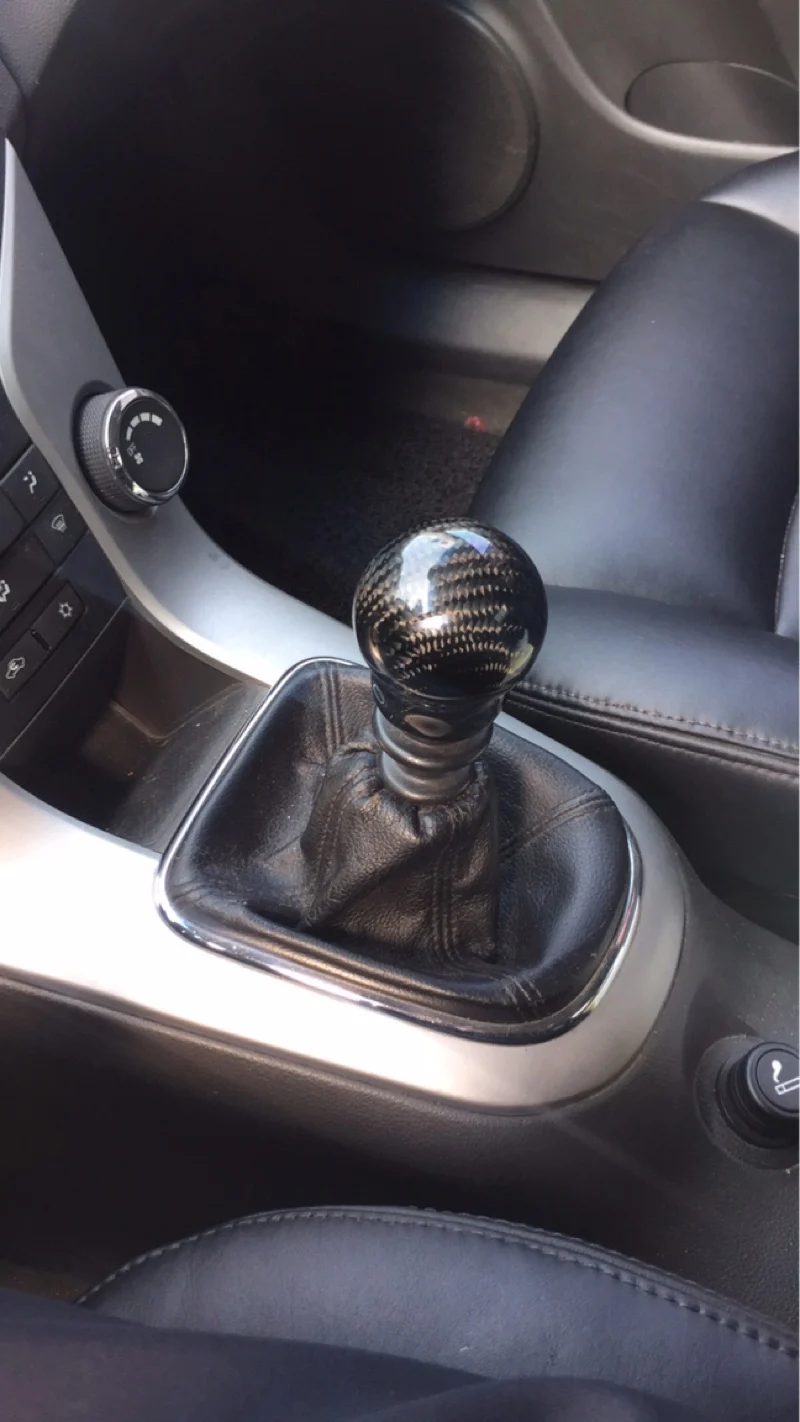 Ручка переключения передач из углеродного волокна для Toyota GT86 Subaru BRZ WRX STI/Chevrolet Cruze, Kia SOUL, Aveo, hyundai ELANTRA