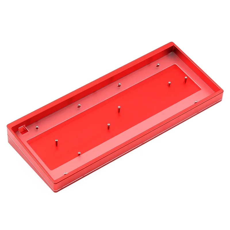 KBDfans KBD75 V2 Пользовательские DIY kit без колпачков для mx механическая клавиатура - Цвет: Red