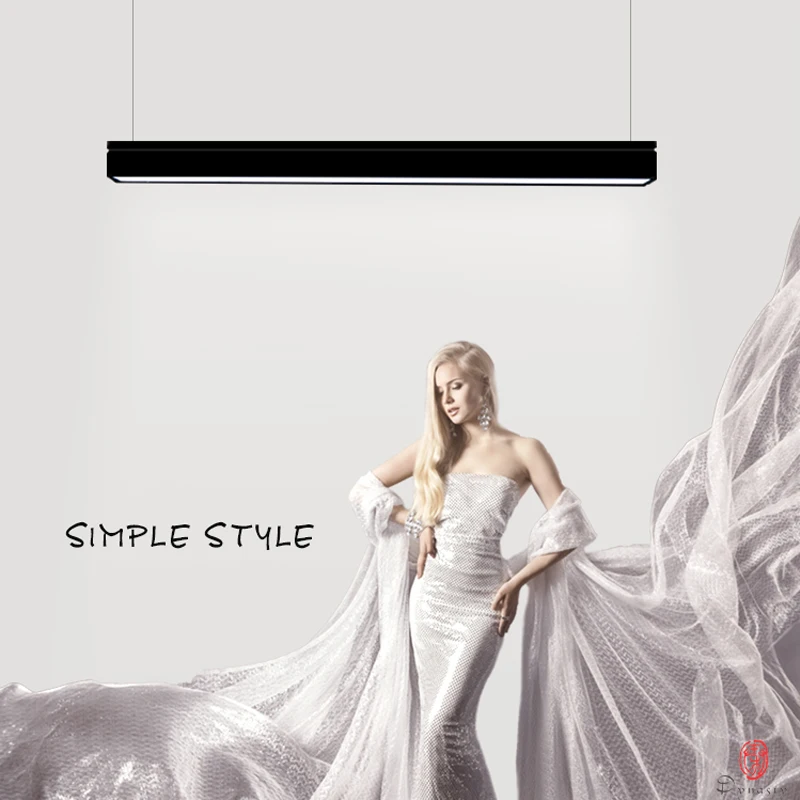 Бесплатный стиль офисные подвесные светильники Современная подвеска