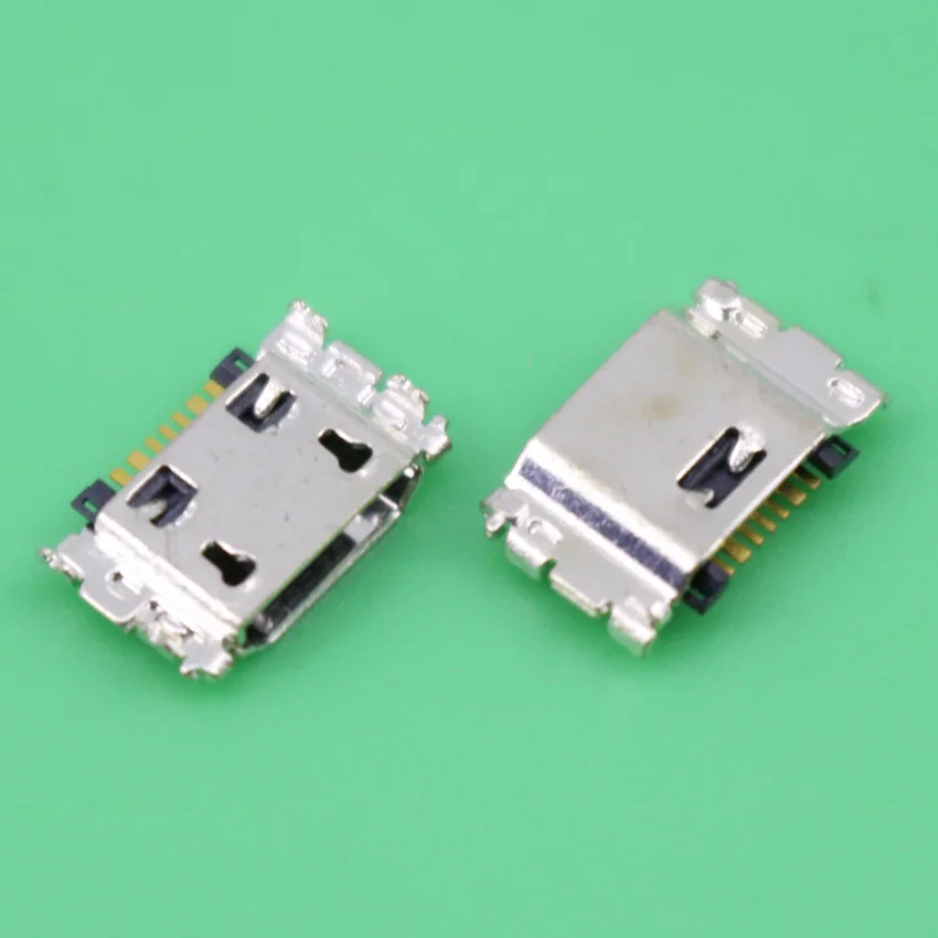 Юйси 50 шт./лот для samsung GALAXY J1 J100 J100F J5 J500 J500F micro usb зарядка Разъем зарядки док станция