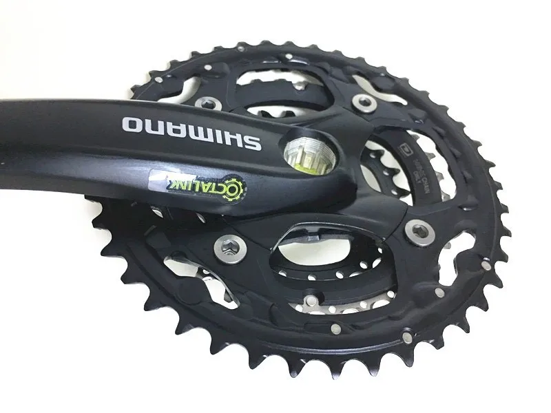 SHIMANO 10 Скорость FC-M522 Mtb велосипед диаметра окружности болтов(тройной 24/32/42 t, 170 мм