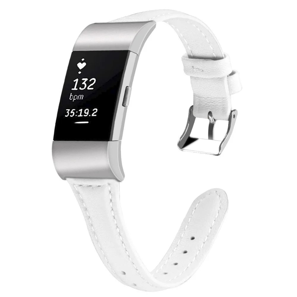 Полосы для браслета FitBit Charge 2 кожи Роза Золотые ремешки для FitBit Charge 2 кожаный браслет с ремешком ремешок для часов кожаный ремешок