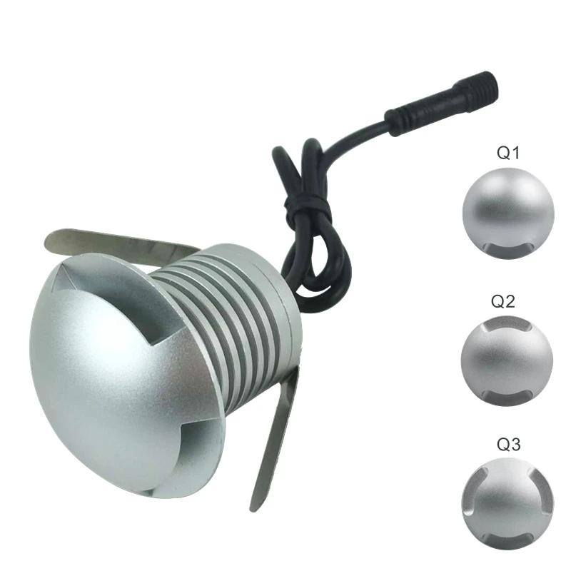Утопленная светодиодная подземная лампа 3 Вт CREE IP67 12 В 24 В|deck led|led undergroundfloor light |