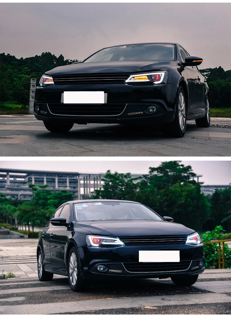 Для Volkswagen New Jetta MK6 Sagitar светодиодная фара в сборе для Audi A5 Стиль 2012- год
