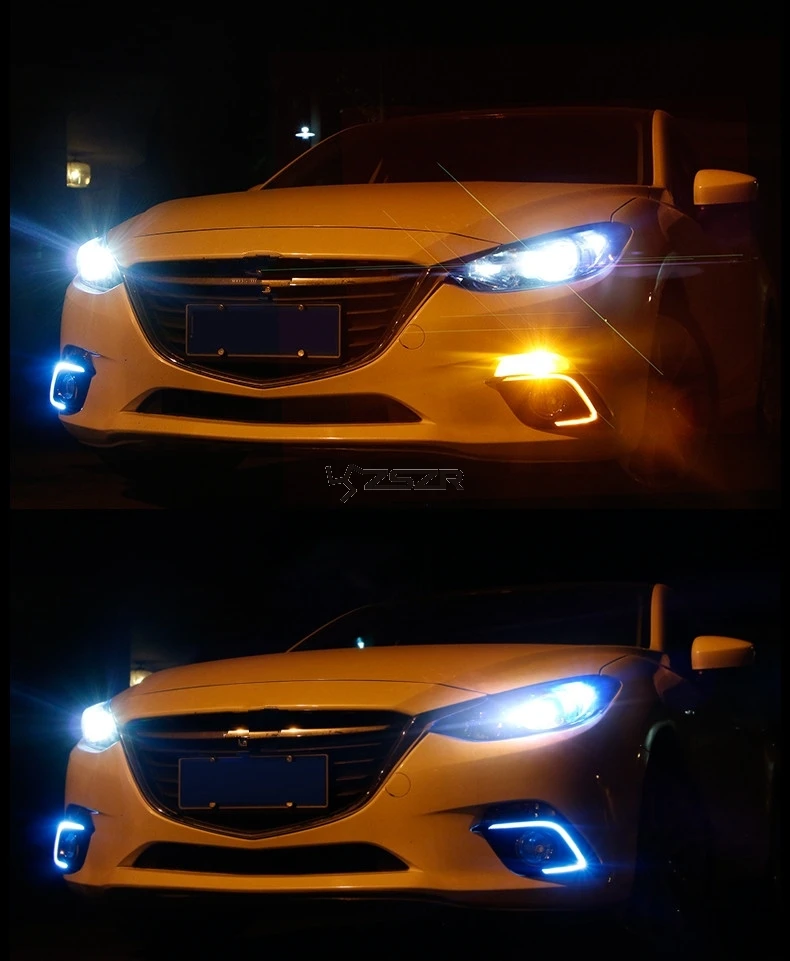 Дизайн светодиодный Противотуманные фары с поворотом для Mazda 3 Axela C Форма- модифицированный Z2AF010