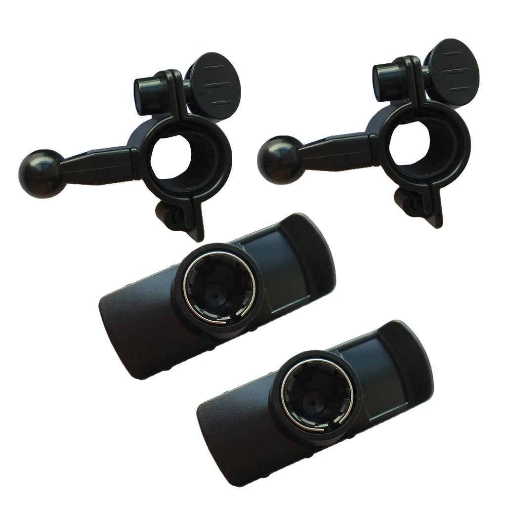2 шт. крепление на руль мотоцикла для Garmin GPSMAP 62 62S 62ST Rino 650 eTrex 10 20 30 Black|Стойка GPS| |