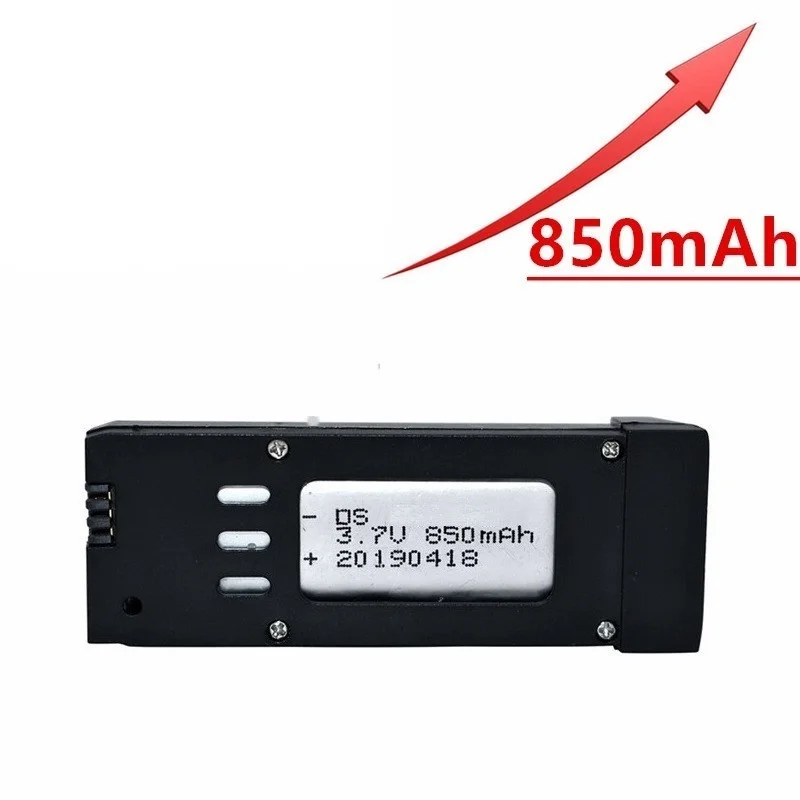 

Обновленная версия 850 мАч 3,7 в Lipo Батарея для E58 S168 JY019 Дрон Квадрокоптер с дистанционным управлением запасные Запчасти 3,7 V Перезаряжаемые Ба...