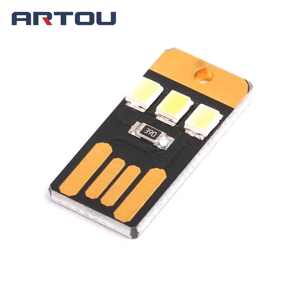 5PCS Mini Ultra Thin Mobile USB Lights Module LED Camping Baby Night Light | Электронные компоненты и