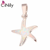 cinily created white fire opal silver plated wholesale hot sell for women jewelry wedding pendant 1 od5179