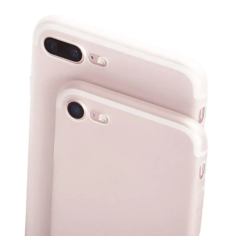 Suntaiho матовый чехол для телефона iphone X 8 Plus задняя крышка ультра тонкий TPU 7 6s |