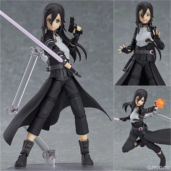 Аниме Figma меч искусство онлайн Фигурки игрушки 15 см Асуна Синон Кирито лифа Юи ПВХ