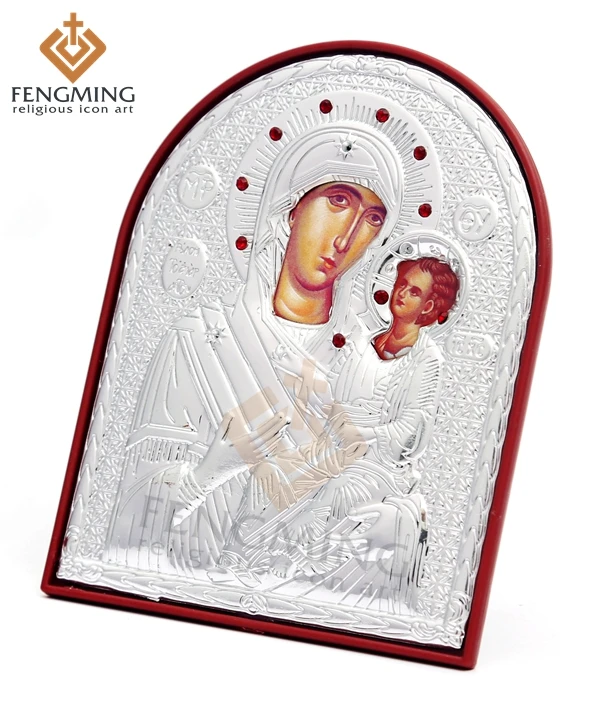 Новая греческая икона Девы Марии Иисуса Христа русская религиозное Украшение