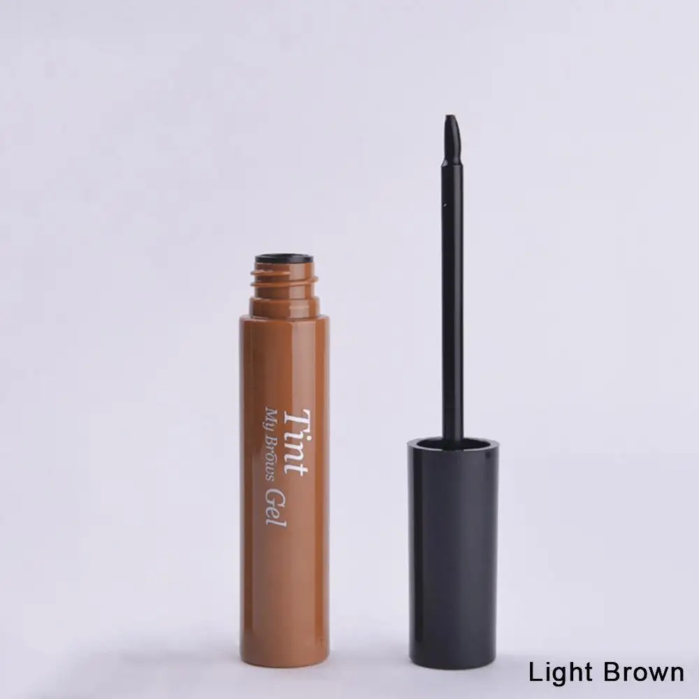 Light Brown Стиль тату Отшелушивающий гель для бровей супер прочный водонепроницаемый профессиональный Отшелушивающий натуральный краска-тинт для бровей Макияж - Цвет: Light Brown