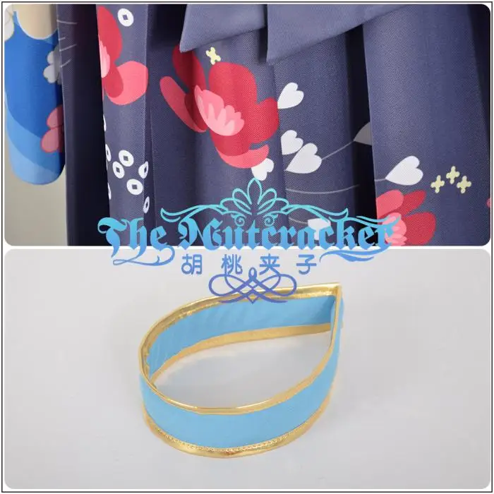 Love Live Sunshine костюмы для косплея Aqours Watanabe You Taisho кимоно юката платье наряд аниме