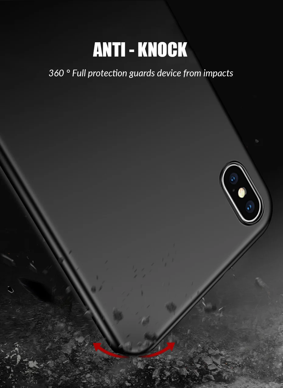 Ультратонкий чехол для iPhone X XS 11 Pro Max XR, тонкий матовый чехол 360, полный ПК, жесткие чехлы для iPhone 11 X XS чехол