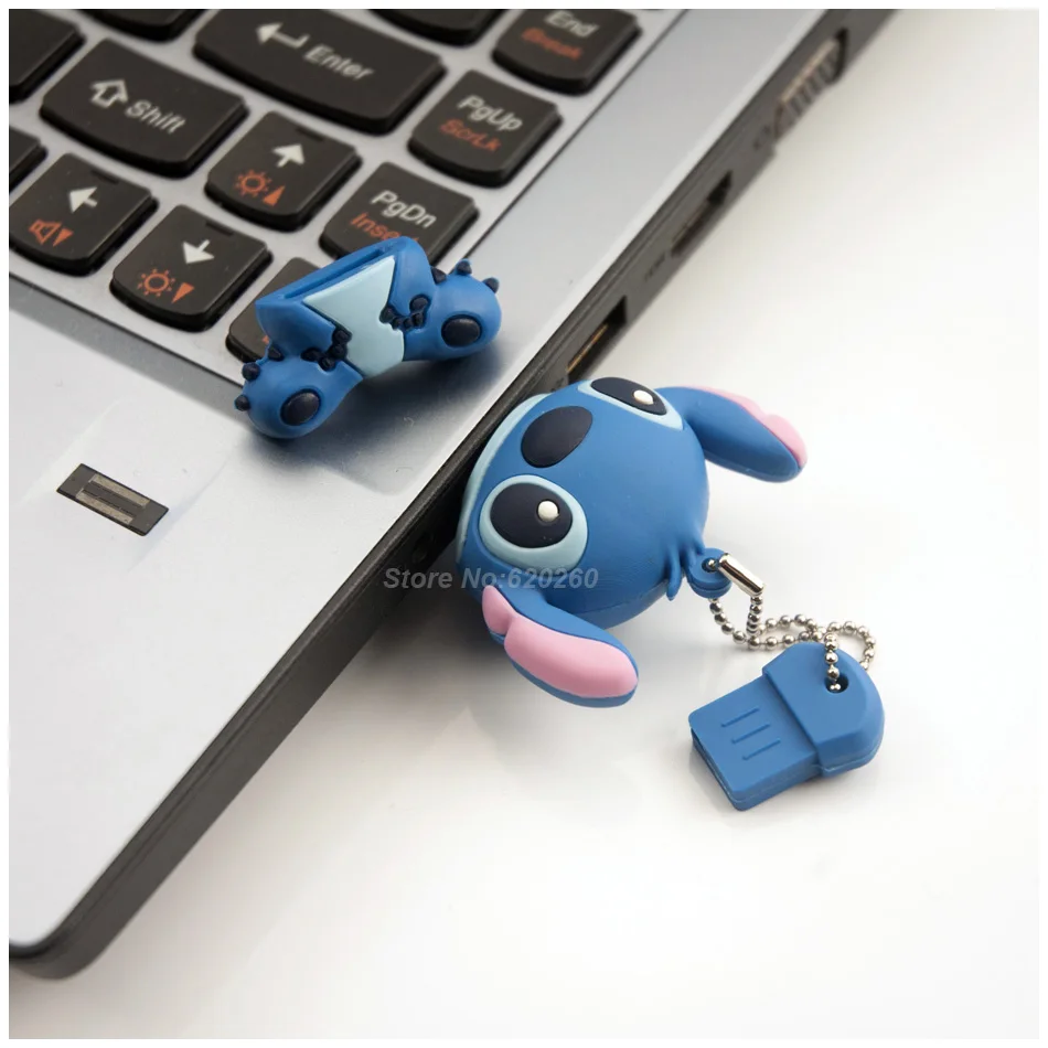 Оригинальный мультяшный USB флэш накопитель 128 ГБ/64 Гб/32 ГБ/8 ГБ/16 ГБ/4 ГБ милый usb