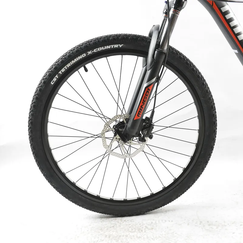 Aluminum frame 27 speed bicycle 26*1.95 inch mountain bike front and rear disc mechanical brake free delivery. | Спорт и развлечения