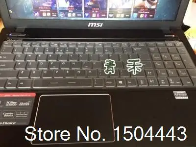 15,6 17,3 дюйм чехол для клавиатуры защитная пленка для MSI GE60 GP62 GE70 GL62 PE60 GS70 GE62 GP62 GL62 GE72 GS70 GS60 GT72 PE60