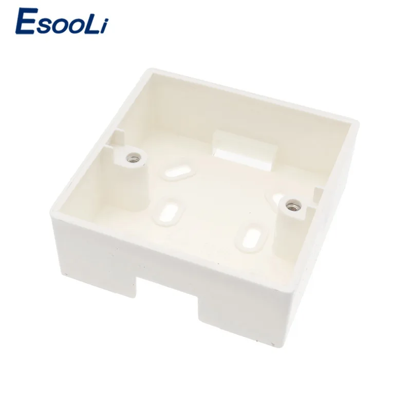 Внешняя Монтажная коробка Esooli 86 мм * 34 для стандартного сенсорного выключателя и