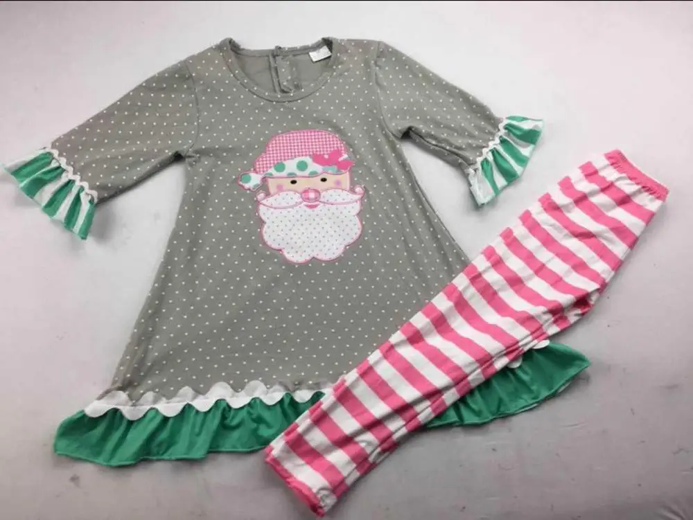 Платье с вышивкой на Рождество Осенний серый зеленым костюмом кружевные