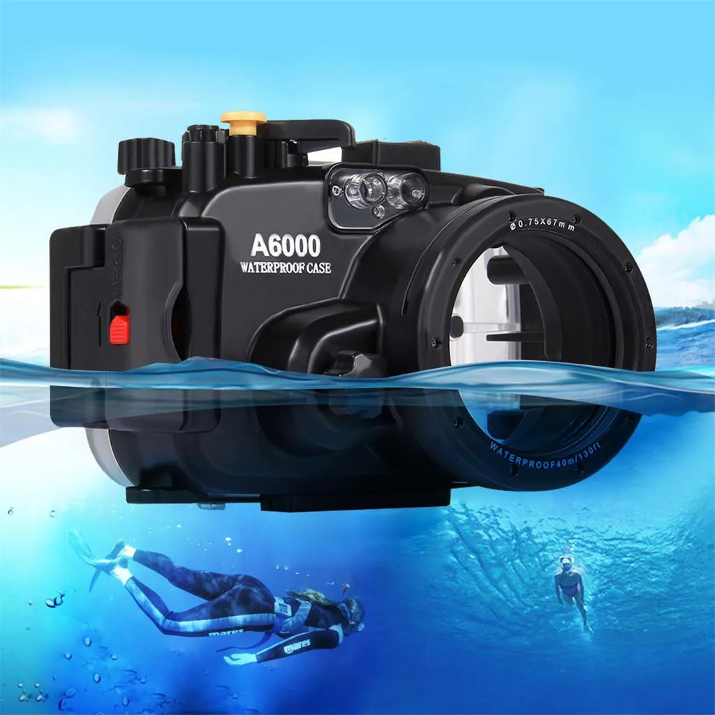 HIPERDEAL PULUZ глубокая подводная коробка для плавания и дайвинга водонепроницаемая сумка для камеры sony A6000 Shell 28