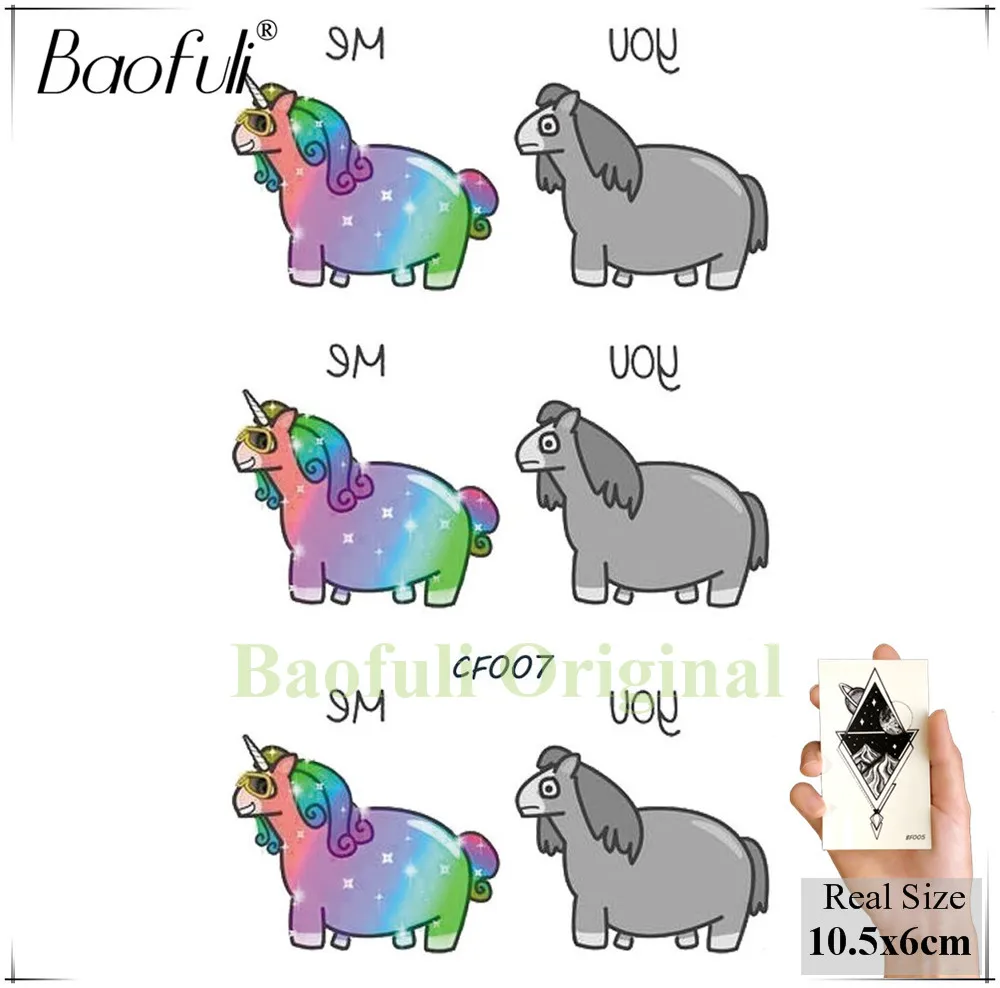 BAOFULI 20 стилей временная Мужская фототатуировка ромбовидные планеты