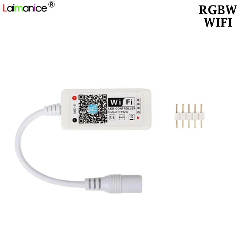 Светодиодный контроллер 16 миллионов цветов Wi-Fi RGB/RGBW управление смартфоном режим