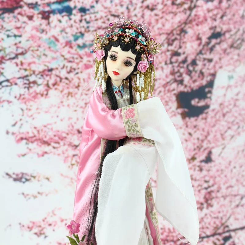 31 см DU SHINIANG шарнирная кукла ручной работы китайский древний костюм Bjd куклы опера