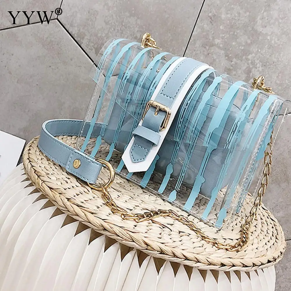 Роскошные женские сумки дизайнерская сумка через плечо прозрачная для девушек