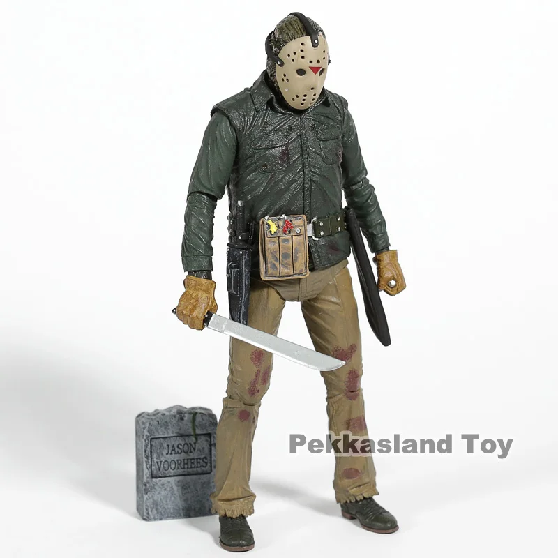 NECA Friday the 13th Part VI: Jason Lives ПВХ фигурка Коллекционная модель игрушки