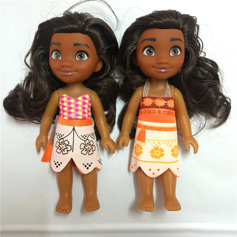 2 Style 16cm lovely moana dolls Maui Chick Handan Spotted Pig Moana Action Figures Model Toys For Girls Christmas Gift | Игрушки и хобби