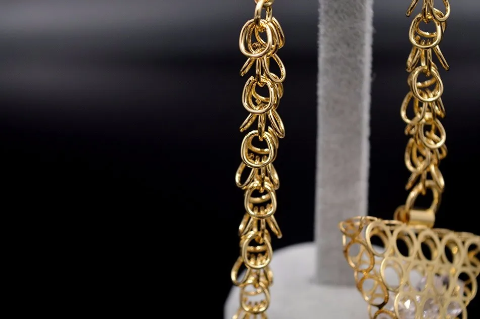Sunny Jewelry, висячие серьги, модные ювелирные изделия для женщин, высокое качество, циркониевые треугольные серьги, вечерние, свадебные, подарок