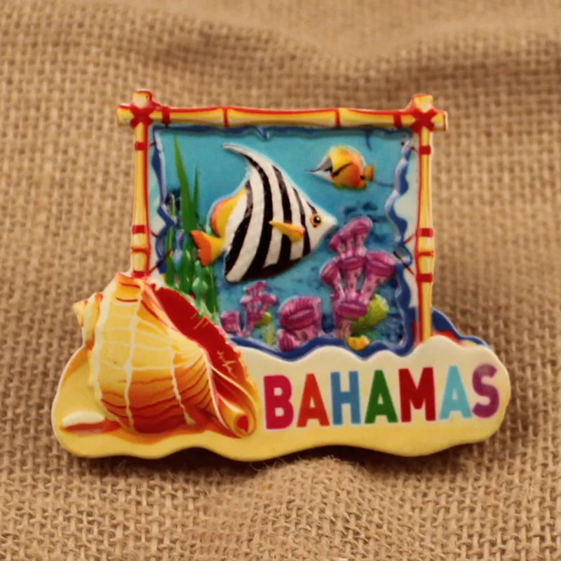 fridge magnet bahamas fish design | Дом и сад